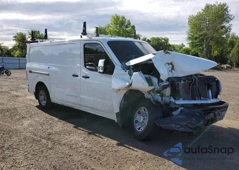 2021 Nissan Nv 2500 S из США, поврежденный, VIN 1N6BF0KY9MN810288